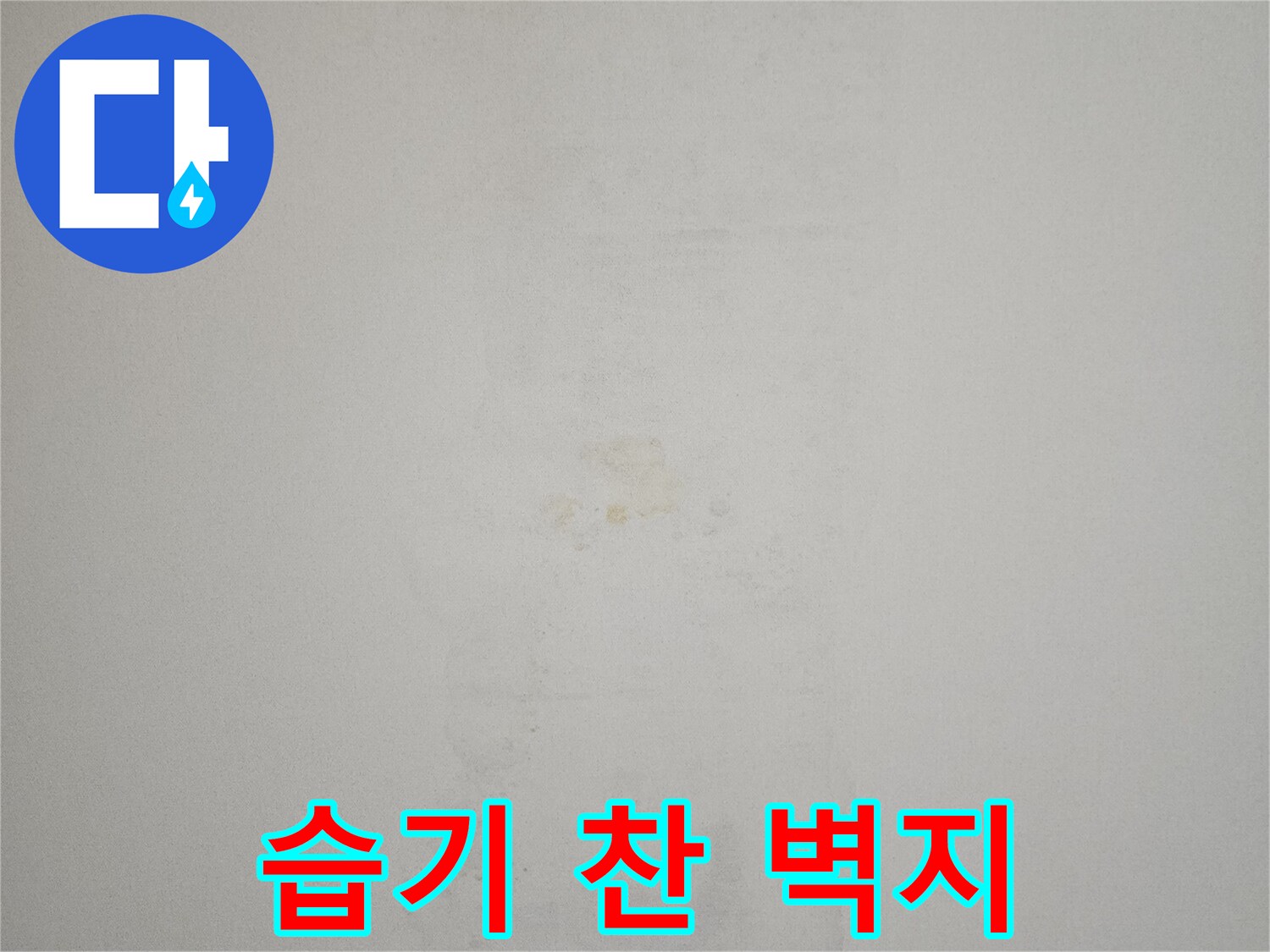 천장-벽지에-번진-습기-및-얼룩