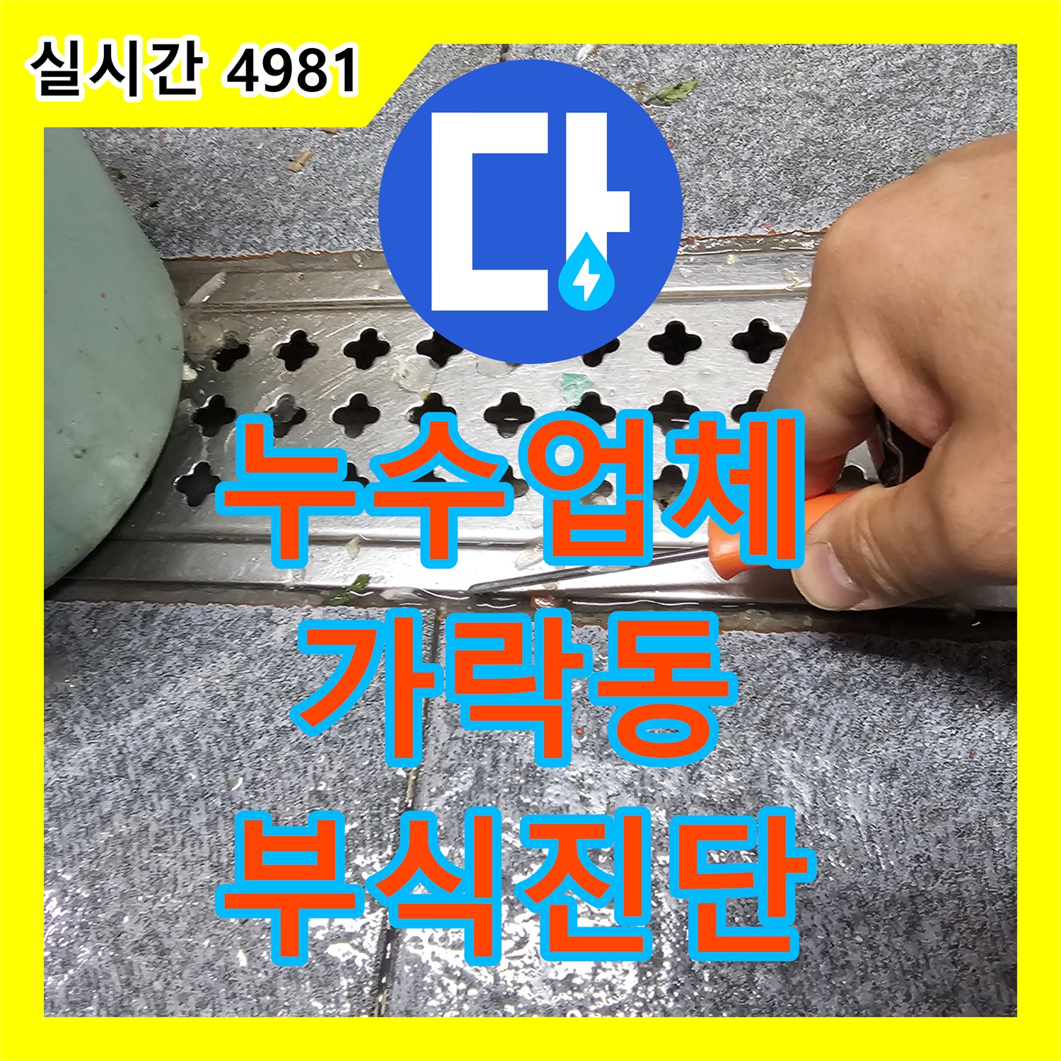 누수업체 서울 송파구 가락동 지하 천장 부식 및 누수로 인한 콘크리트 손상 정밀 진단