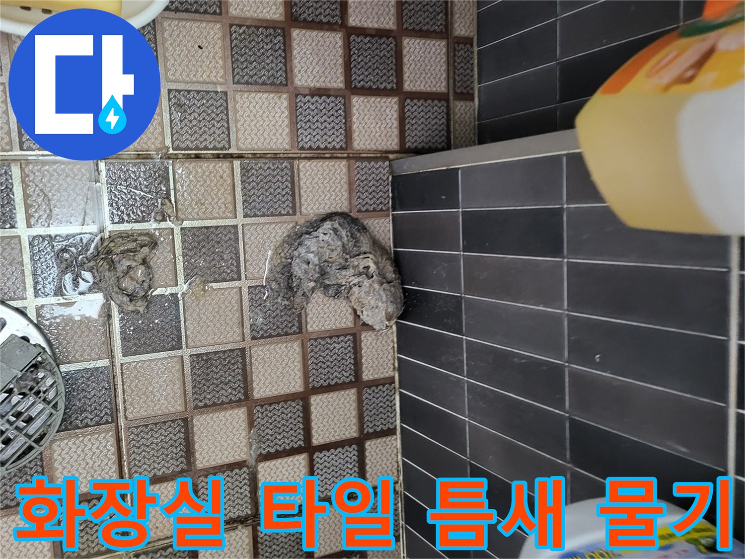 안양동-욕실-타일-줄눈-습윤-상태